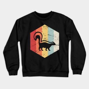 Retro 70s Skunk Crewneck Sweatshirt